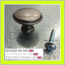 MANOPOLA IKEA LIATORP STILE PELTRO ANTICO & VITE PARTI ORIGINALI 113283 & 100413