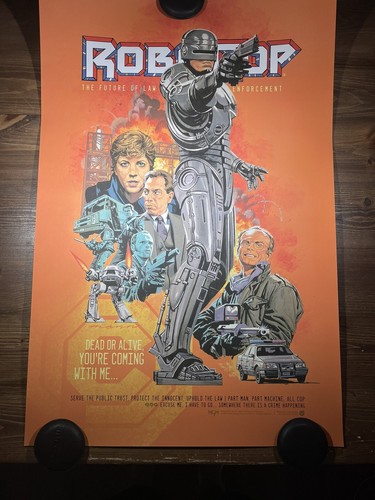 Poster film serigrafato
