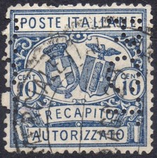 ITALIA REGNO 1928 - Recapito