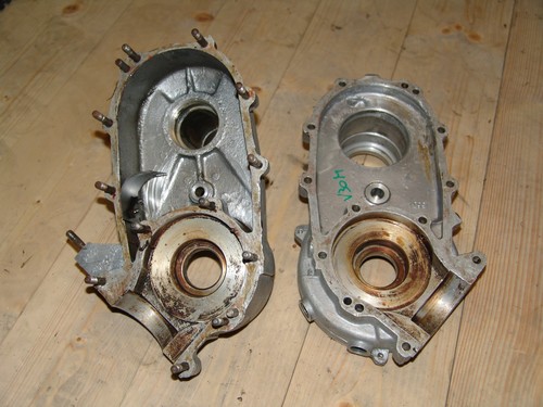 Coppia carter motore vespa - carter,