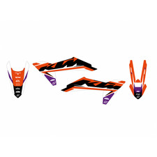 Kit adesivi grafiche Ktm Exc 2024 2025 Sx Sxf 125 250 300 350 450 2023 - 2025