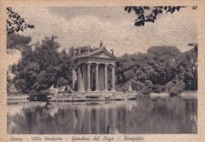 CARTOLINA DI ROMA ,VILLA