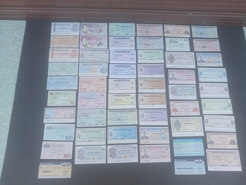 Lotto mini assegni anni - di,
