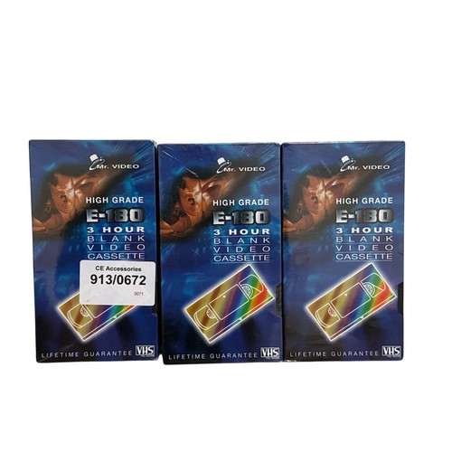 Nastro vhs vuoto nuovo - nuovo, e