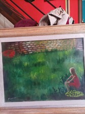 olio su ela firmato fantuzzi