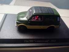  Fiat 500 Commerciale Olio Carli 1968  1/43 Modellino Auto  usato come nuovo