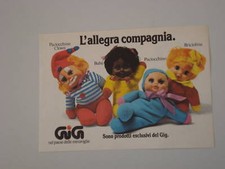 advertising Pubblicità 1976 GIG PACIOCCHINO/BUBU'