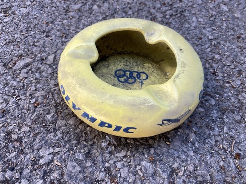 Posacenere rotondo vintage - rotondo,