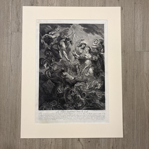 Rubens incisione antica 1709 - incisione,