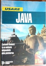 Usare Java nuovo linguaggio Tim Ritchey manuale 2001 Jackson Libri + CD ROM