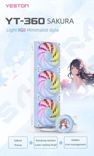 Yeston sakura 360 - sakura, yt-360