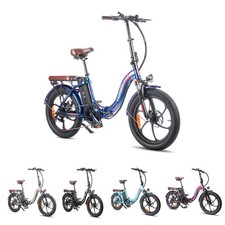 Bicicletta elettrica pieghevole uomo/donna 250W 20 pollici city e bike batteria 18AH Pedelec