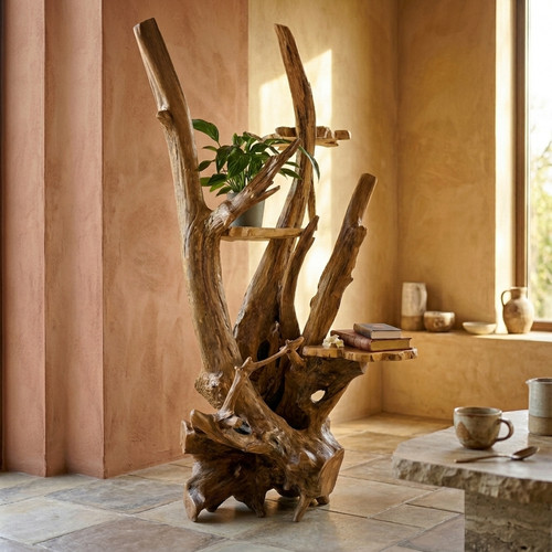 Scale per fiori - scale, teak