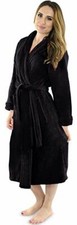Women Fleece Bath Robe Plush