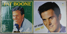 2x PAT BOONE Love letters in the sand Jivin' pat Vinyl LP 33 Giri 12" Pollici