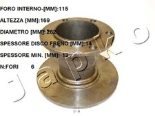 UNO DISCO FRENO ANT. GASOLONE