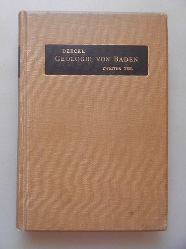Geologie von baden - von,