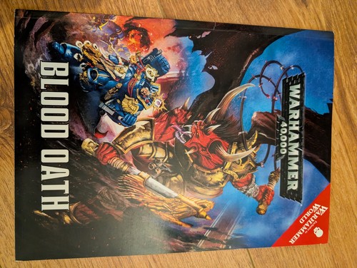 Warhammer 40k blood oath book - warhammer,
