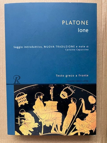 Platone ione testo - -, greco