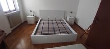 letto matrimoniale Malm Ikea bianco usato,  misure 160x200 