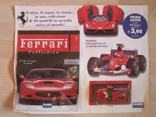 Ferrari collection uscita - ferrari,