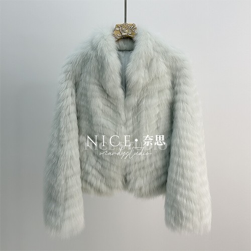 Cappotto pelliccia volpe - cappotto, di