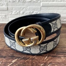 Gucci cintura vita blu navy