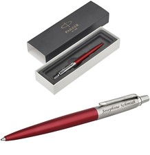Escluso PARKER Penna A Sfera JOTTER CORE KENSINGTON RED Incisione Laser Incisa
