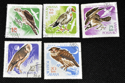 Romania 1967 uccelli rapaci - -1967,