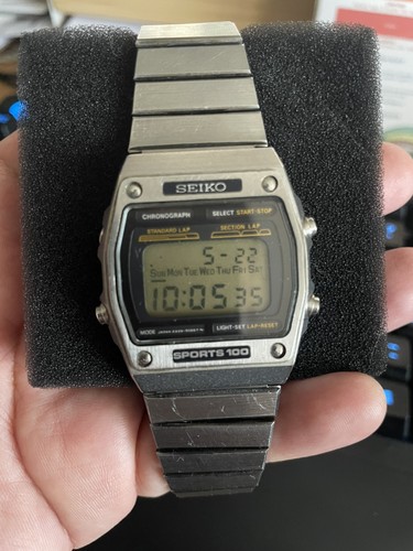 Seiko sports 100 - sports, chronograph