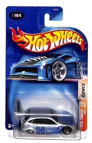 Hot wheels 104 tech tuners - hot, #104