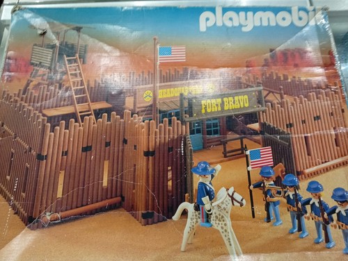 Playmobil fort bravo vintage - playmobil,