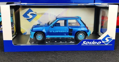 Solido renault turbo blue - solido, 5