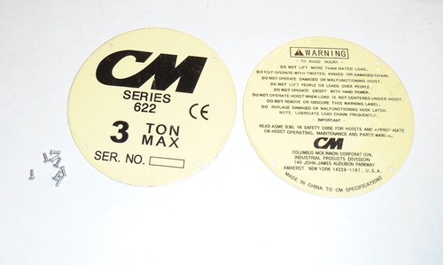 Columbus mckinnon 22609 622 - columbus,
