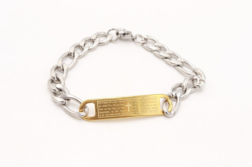 Bracciale preghiera nostro - bracciale,