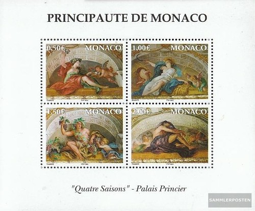 Monaco block mnh 2002 - 2002, il