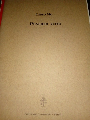 Pensieri altri carlo mo - pensieri,