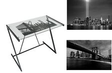 Scrivania in Vetro con Stampa