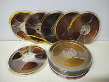 10 BOBINE DIAMETRO 17,5 mm. per NASTRI AUDIO o 120 mt. di PELLICOLA NORMAL 8 mm.