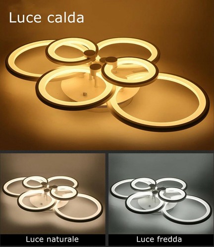 Lampadario moderno led - lampadario,