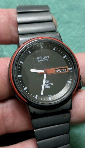 Seiko sports 100 - sq, 5h23-602h