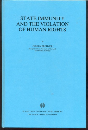 State immunity violation - state, of