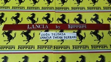 LOGO SCRITTA COPERCHIO TESTATA LANCIA THEMA FERRARI 8.32