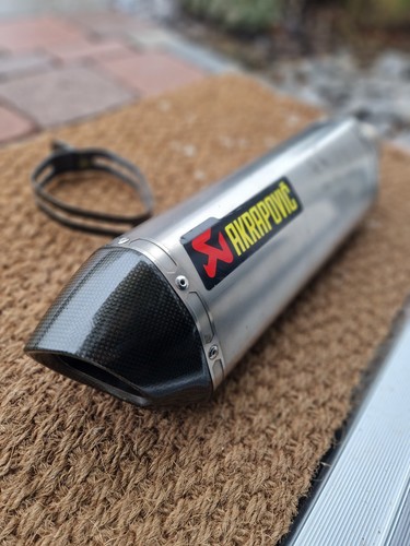 Scarico akrapovic titan carbon - scarico,