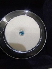 Ciondolo topazio azzurro - ciondolo, su