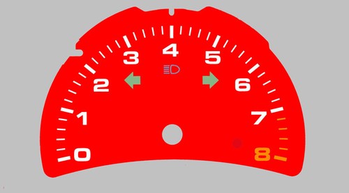 Disco tachimetro adatto - , per