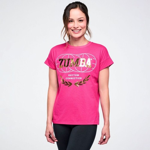 Top girocollo zumba - top,