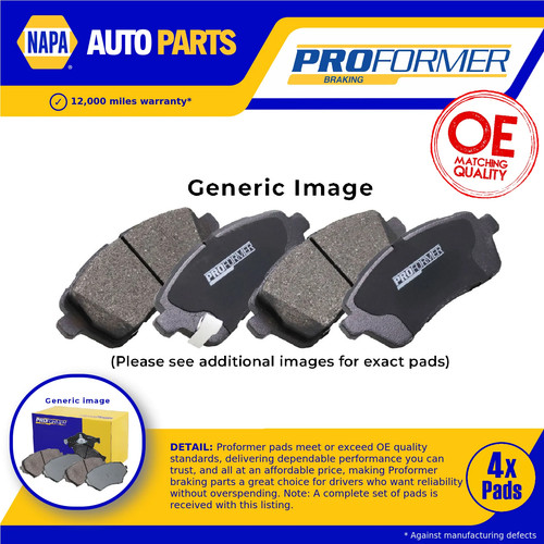 Set pastiglie freno - , adatte