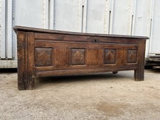 Cassapanca in Rovere Del 700