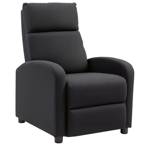 Homcom poltrona schienale - poltrona,